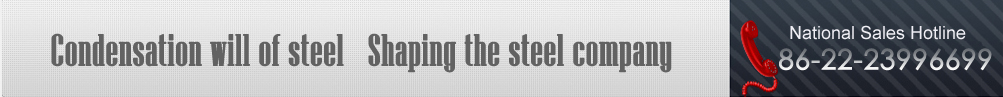 http://www.zhongdegongmao.com/  Condensation will of steel Shaping the steel company    National Sales Hotline：86-22-23996699
